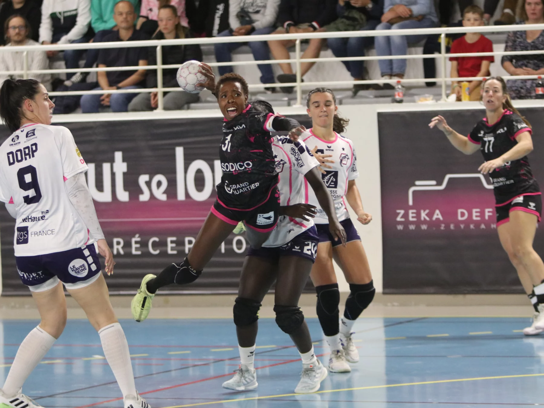 Le Havre trop fort pour Saint-Grégoire.