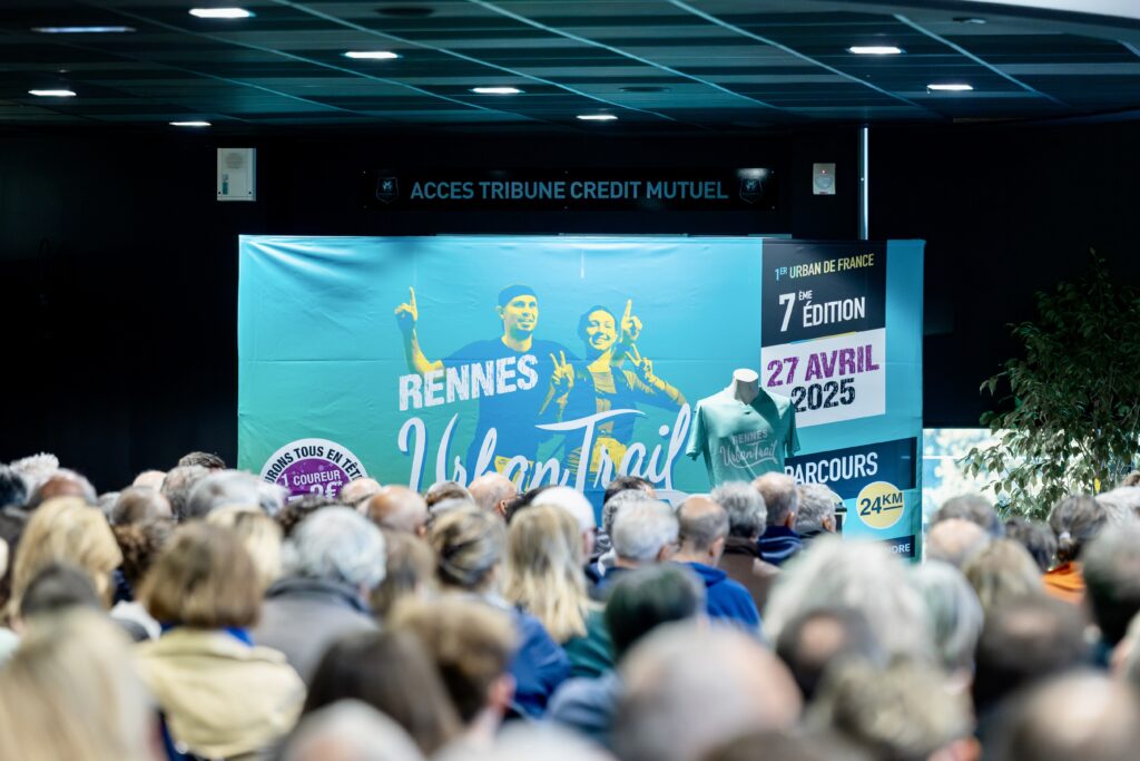 Les bénévoles du Rennes Urban Trail reçus au Roazhon Park.