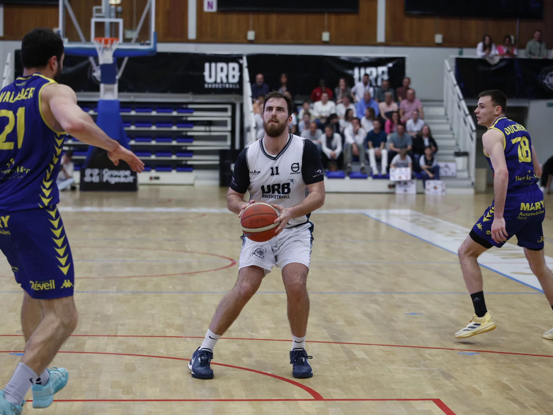 L'URB battue à Charleville-Mézières.
