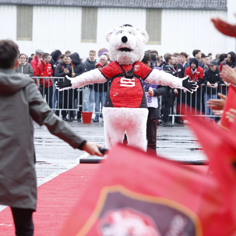 Dans les coulisses d’un avant-match au Roazhon Park, côté animation.