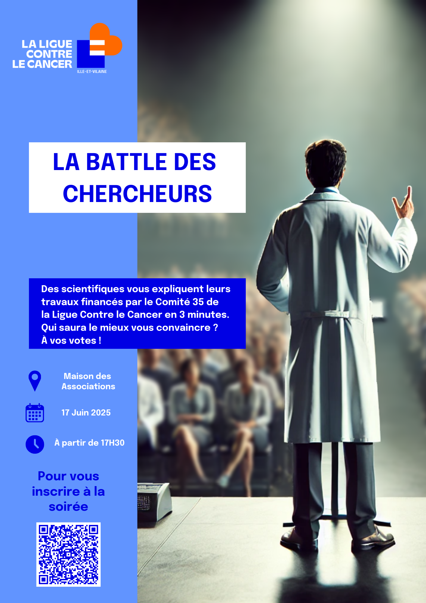 Publi Ligue contre le cancer.