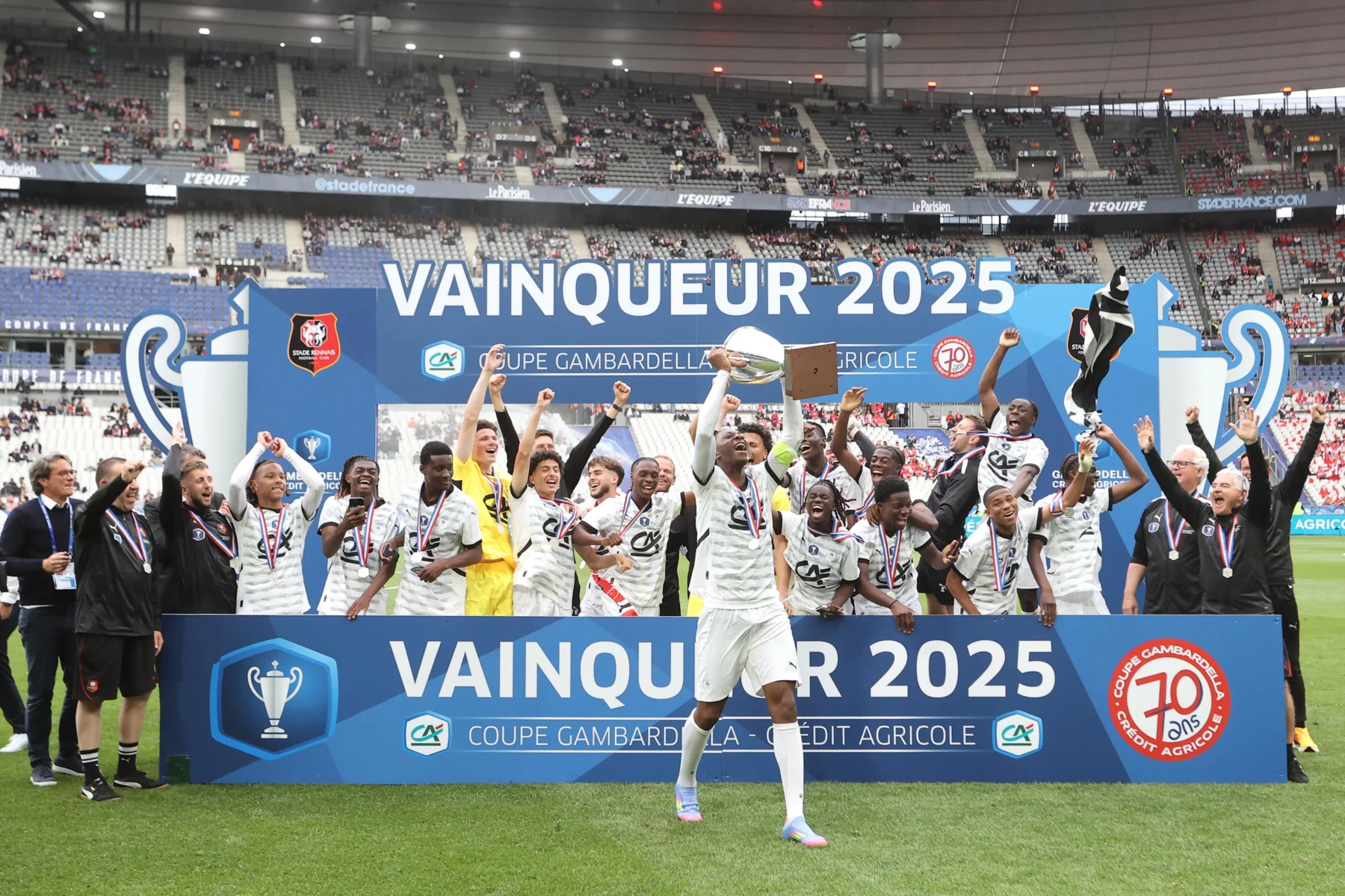 Le Stade Rennais remporte la coupe Gambardella !