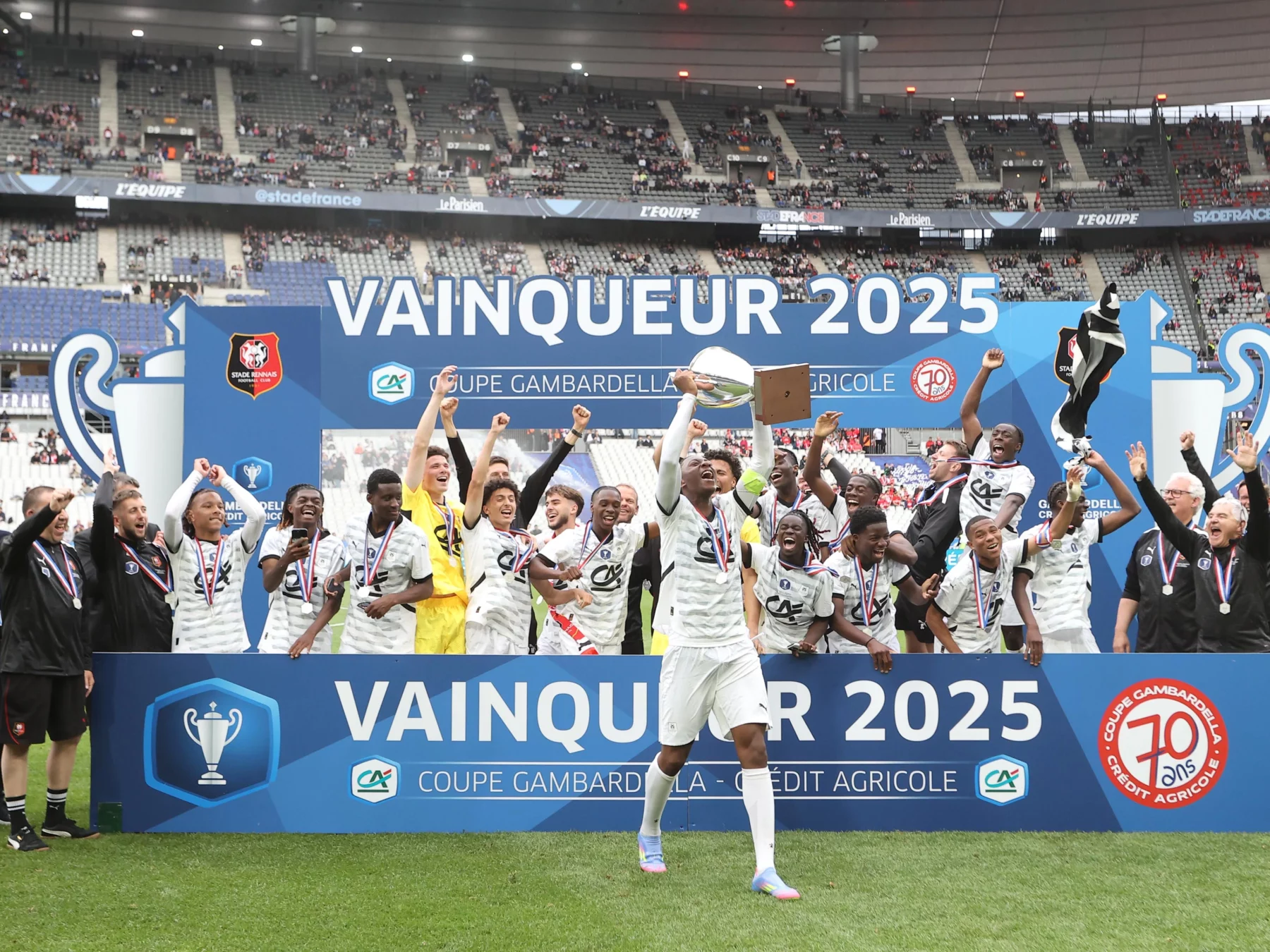 Le Stade Rennais remporte la coupe Gambardella !