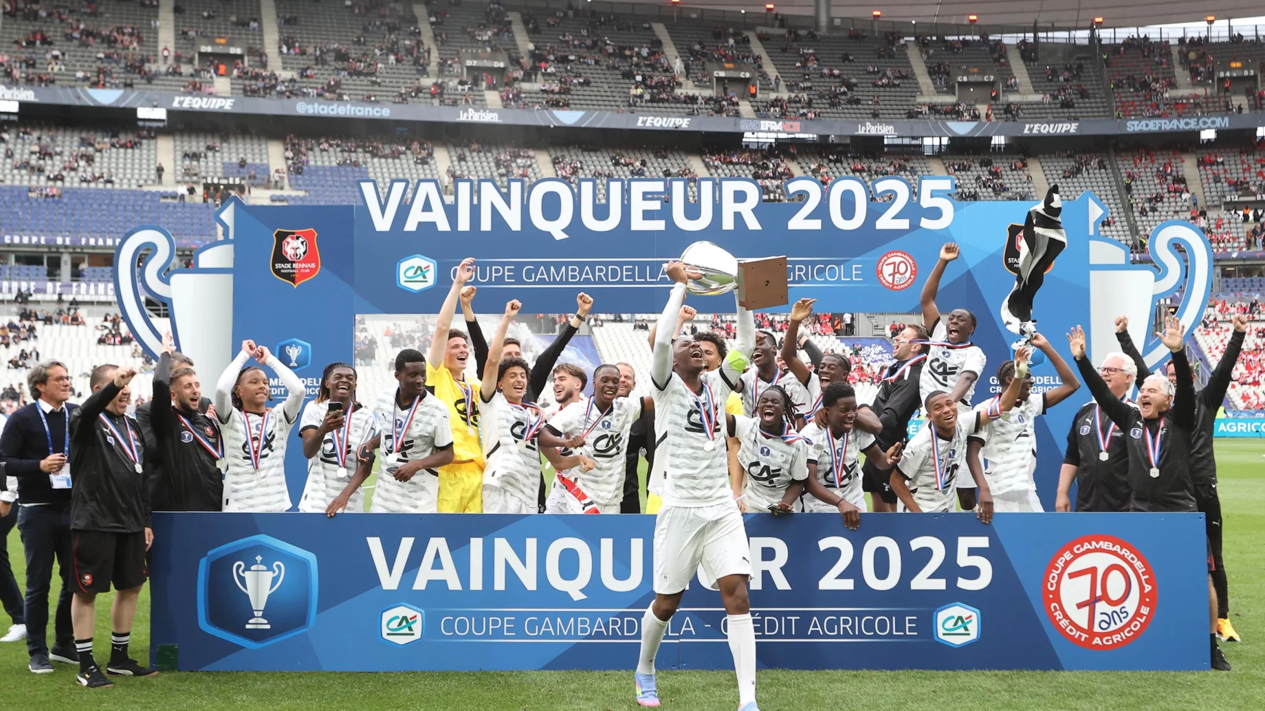 Le Stade Rennais remporte la coupe Gambardella !