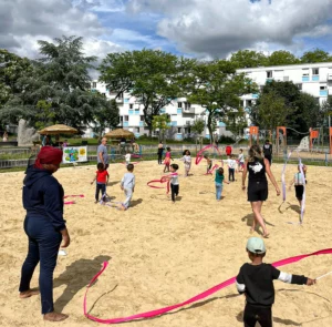 Cercle Paul Bert - Berry Plage : Quand le sable prend ses quartiers à Villejean.
