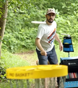 A la découverte du Disco Golf.