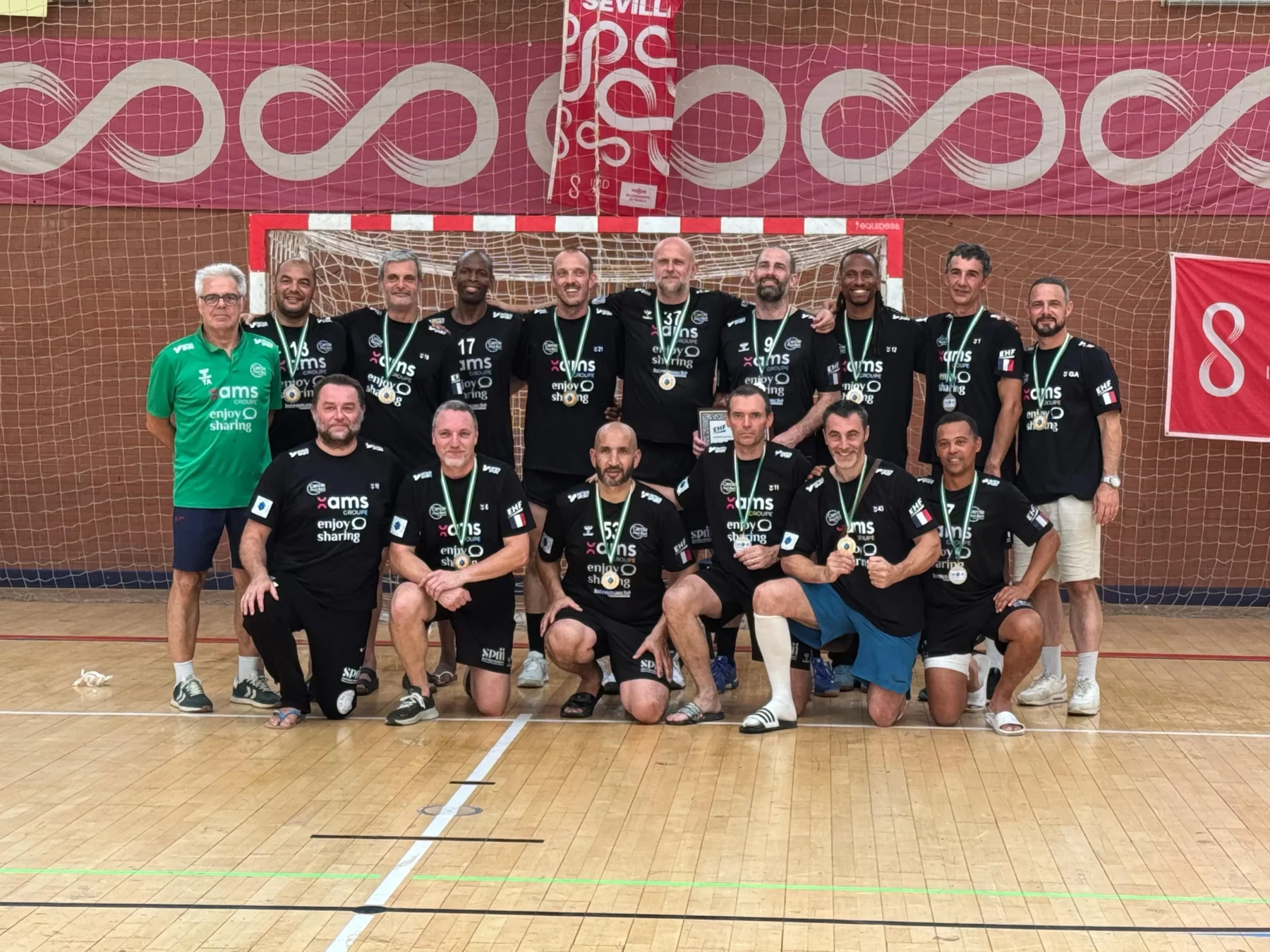 Handball : Le Cercle Paul Bert à l’honneur aux championnats d’Europe masters 2025 !