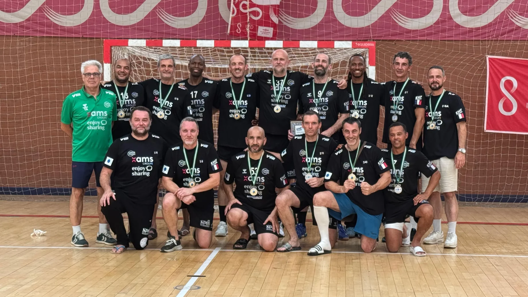 Handball : Le Cercle Paul Bert à l’honneur aux championnats d’Europe masters 2025 !