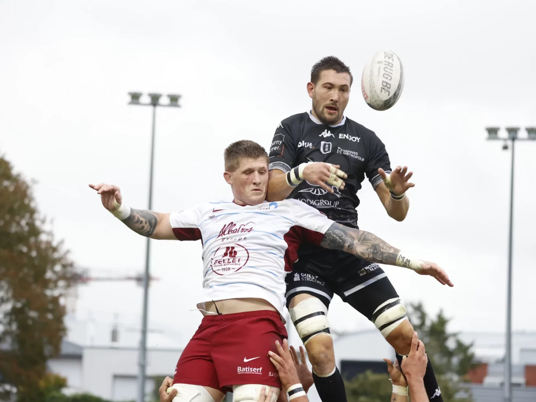 Le REC Rugby s'impose contre Bourgoin-Jallieu.