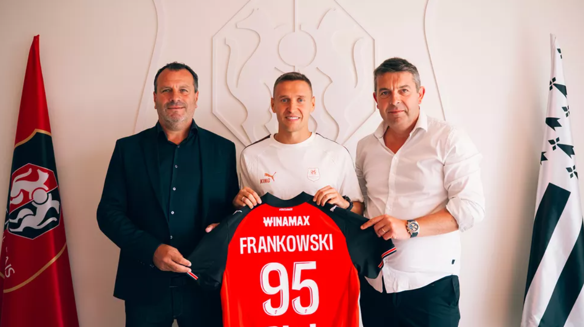 Przemysław Frankowski prêté au Stade Rennais.