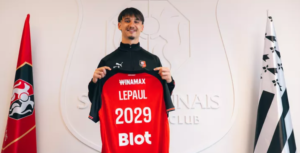 Estéban Lepaul s'engage pour quatre ans avec le Stade Rennais.
