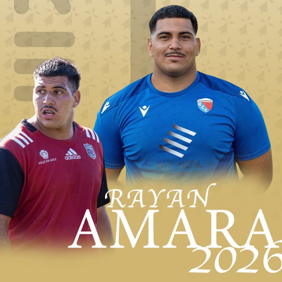 Rayan Amara s'engage avec le REC Rugby.