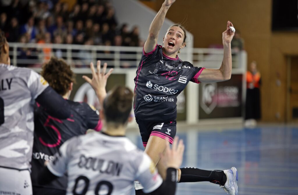 Perrine Petiot à la passe