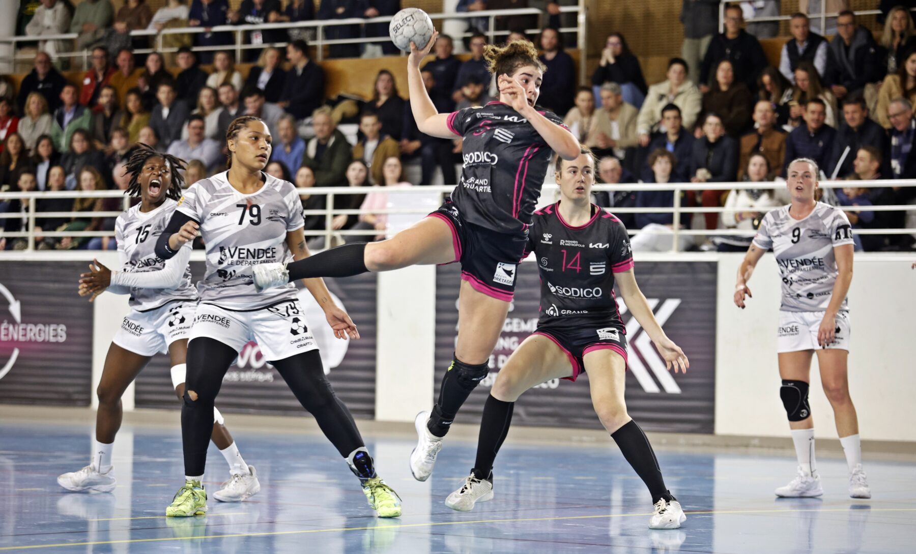 Aziliz Vidie au shoot