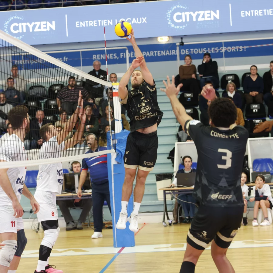 Le REC Volley battu par Martigues.