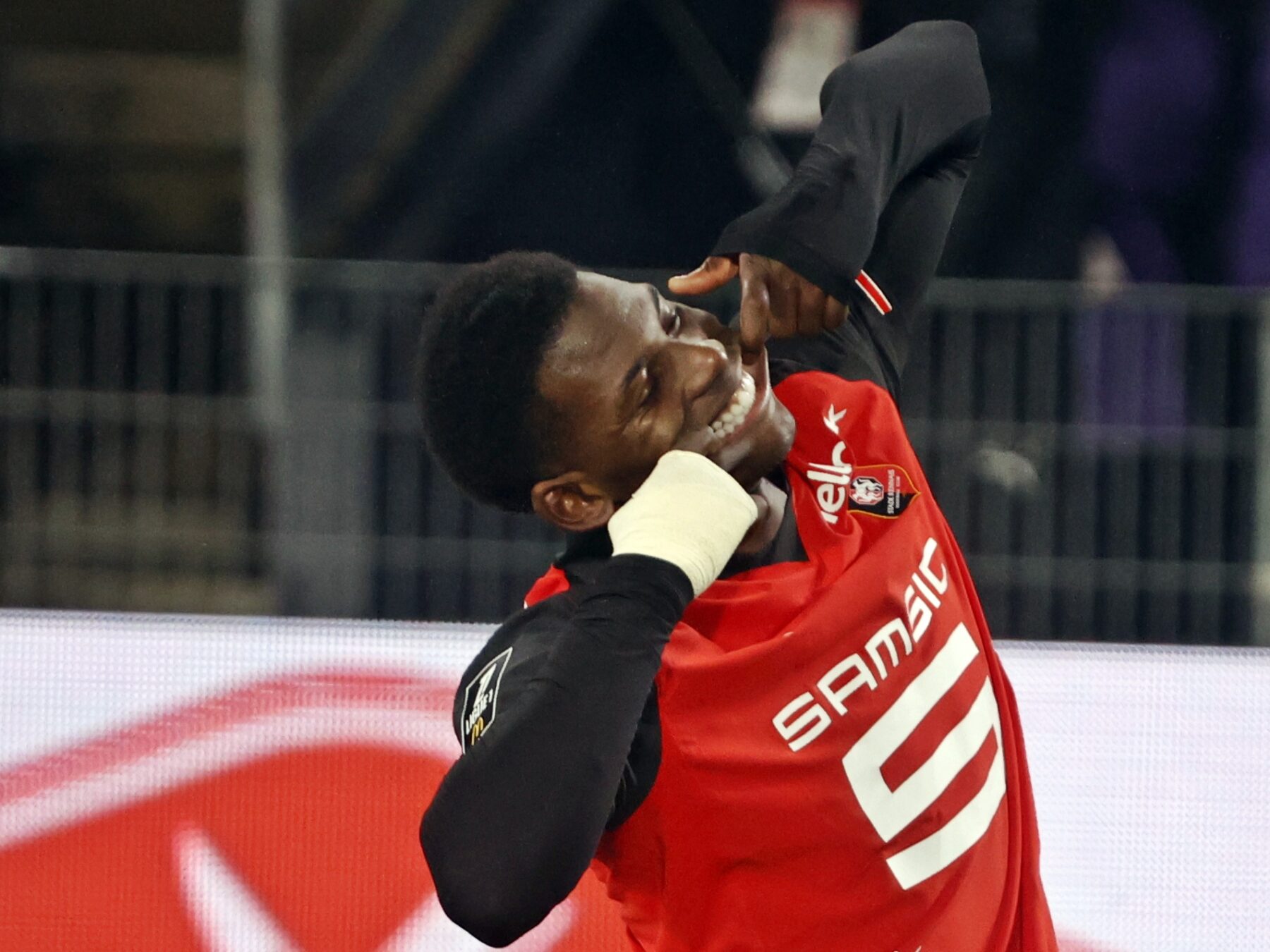 Breel Embolo tout sourire