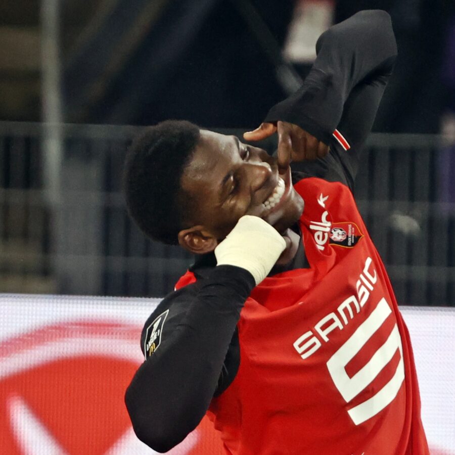 Breel Embolo tout sourire