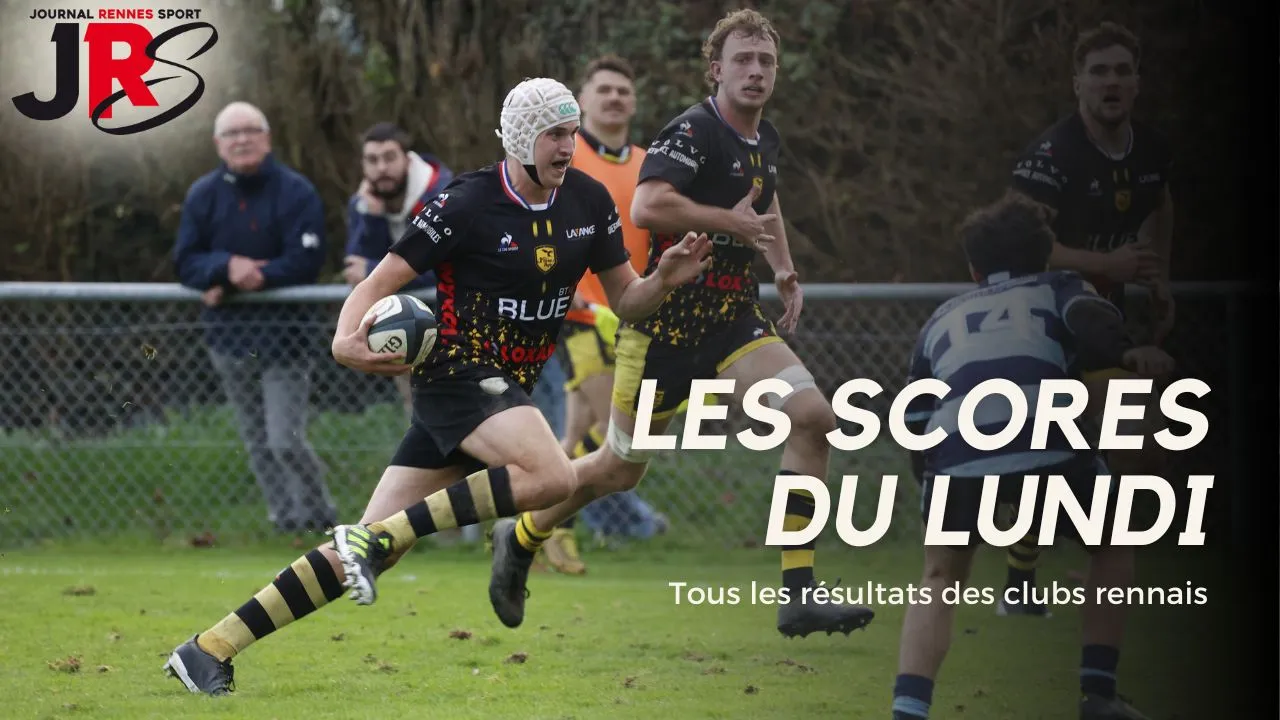 Les résultats du week-end pour les clubs rennais.