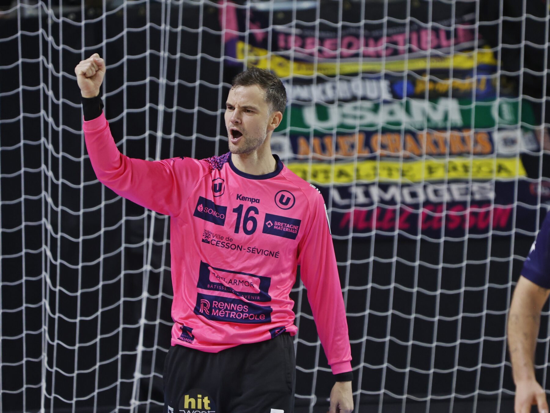 Mate Sunjic triomphant