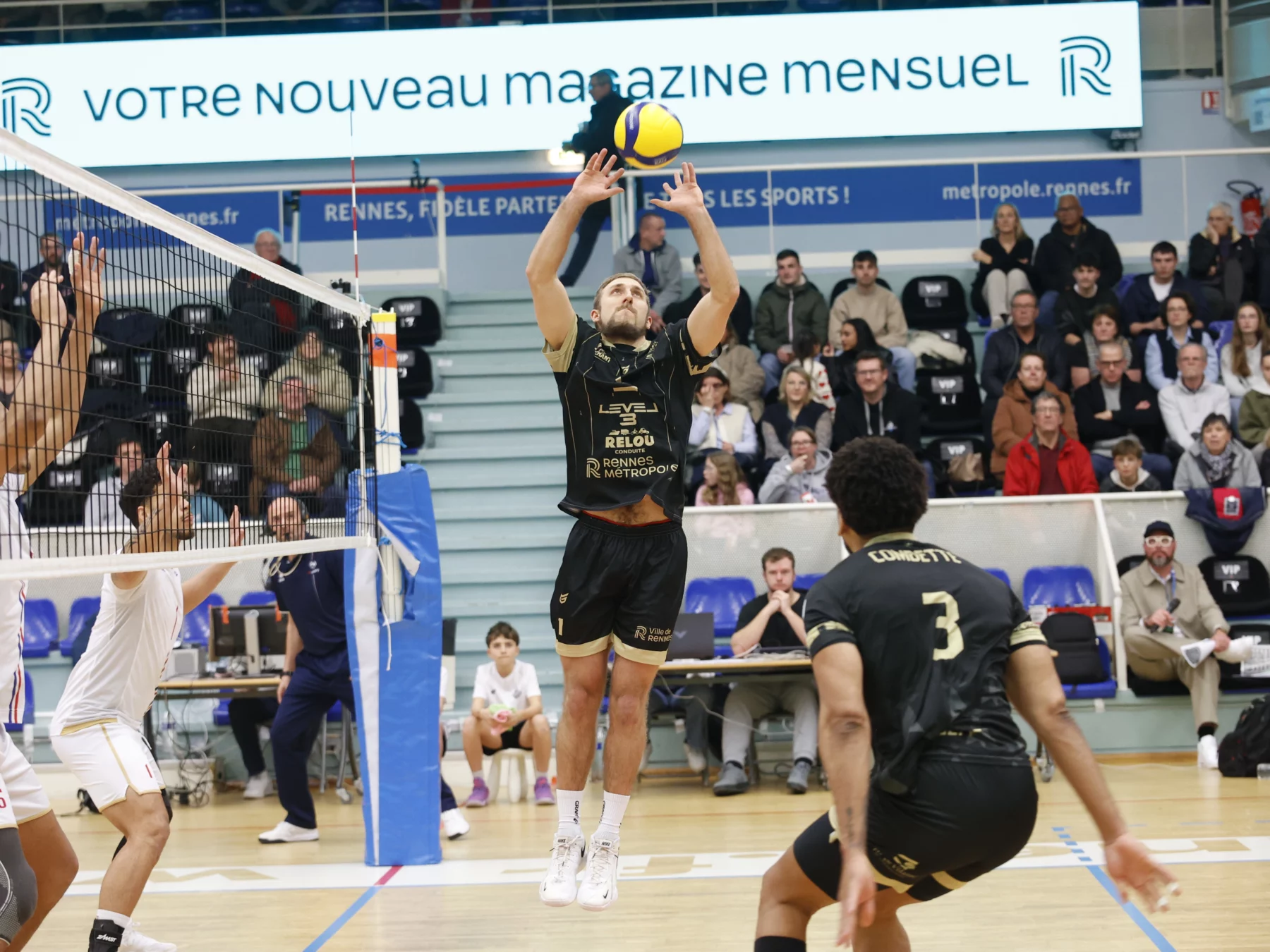 Le REC Volley balayé par Saint-Jean-d'Illac.