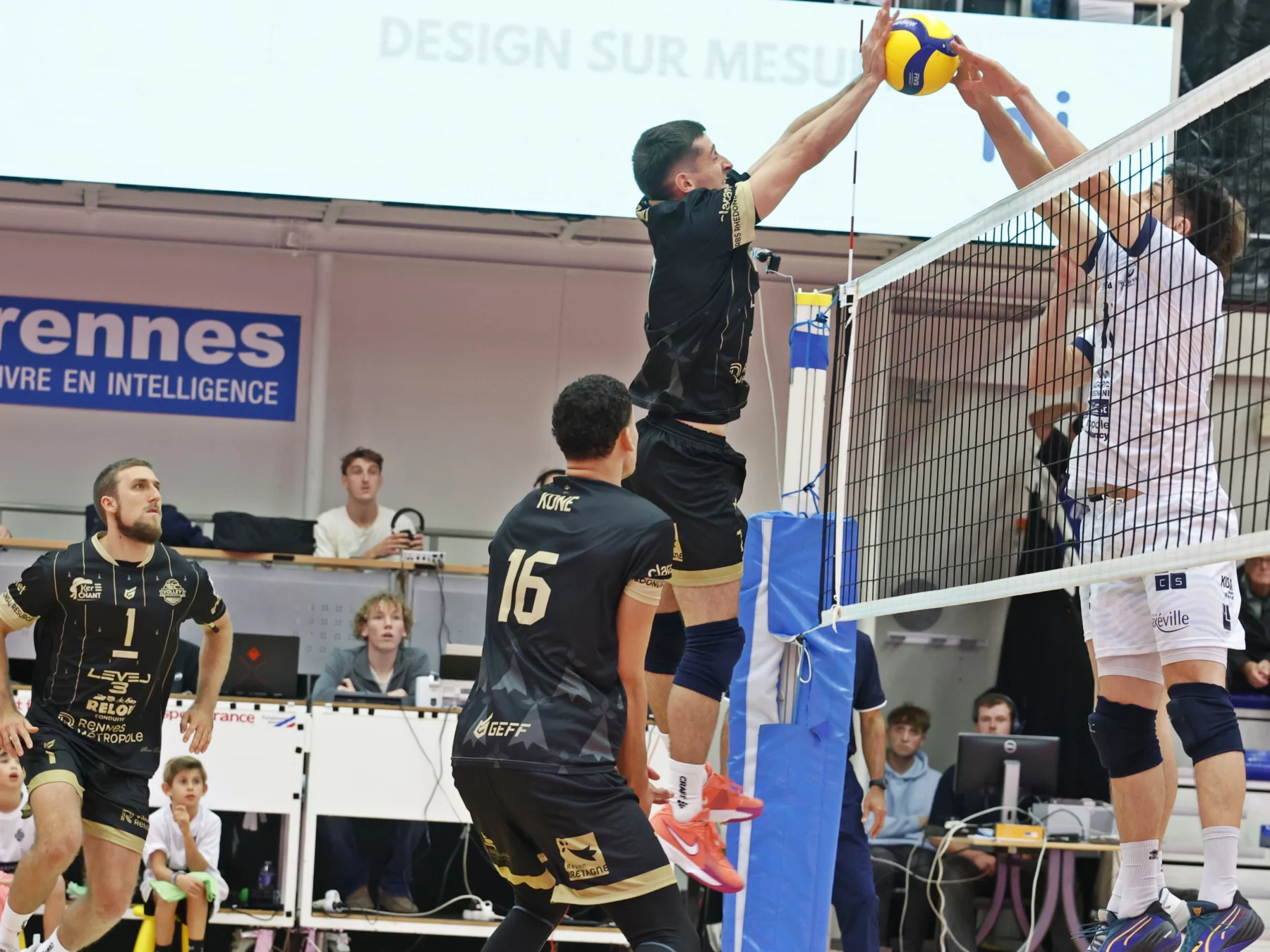 Le REC Volley méritant mais encore battu face à Reims