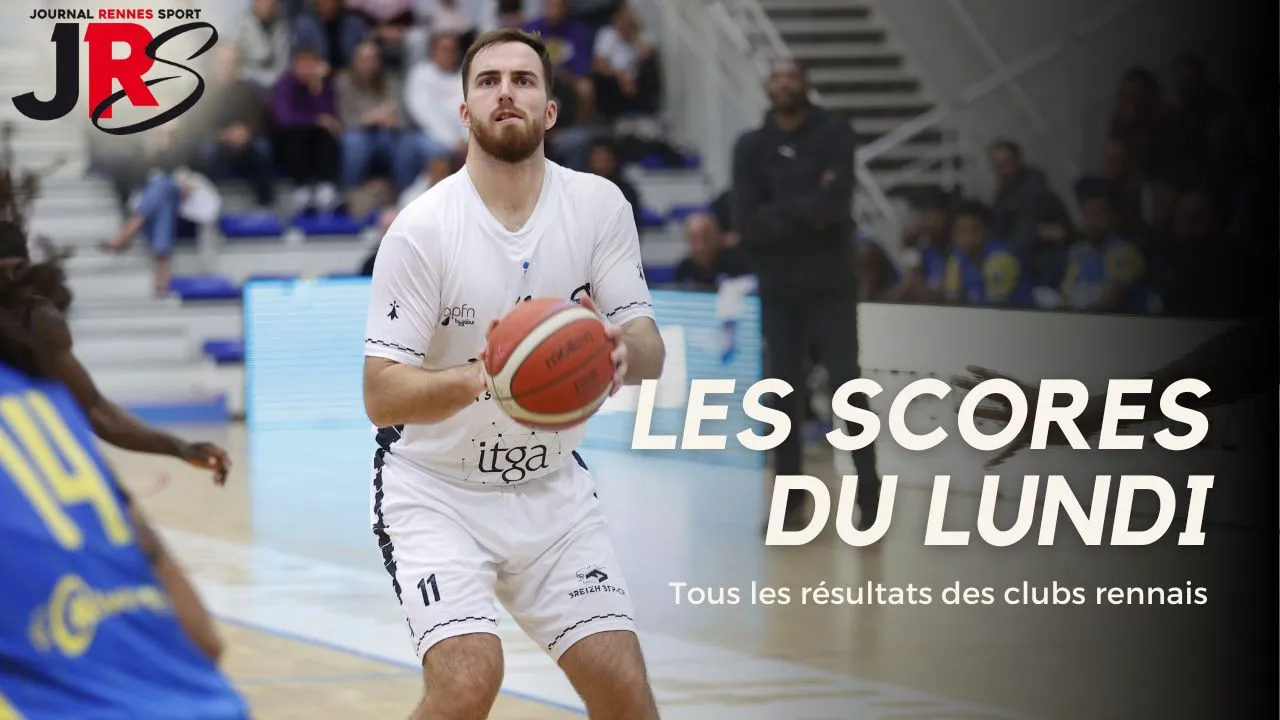 Les résultats du week-end pour les clubs rennais.