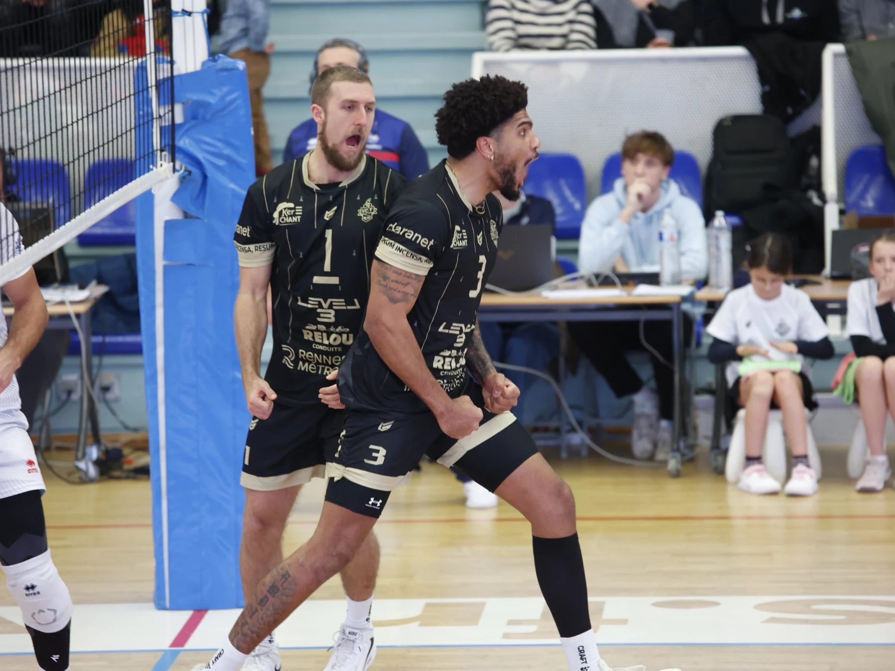 Le REC Volley autoritaire face à Chalon-sur-Saône