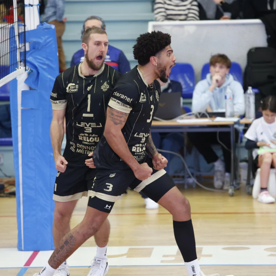 Le REC Volley autoritaire face à Chalon-sur-Saône