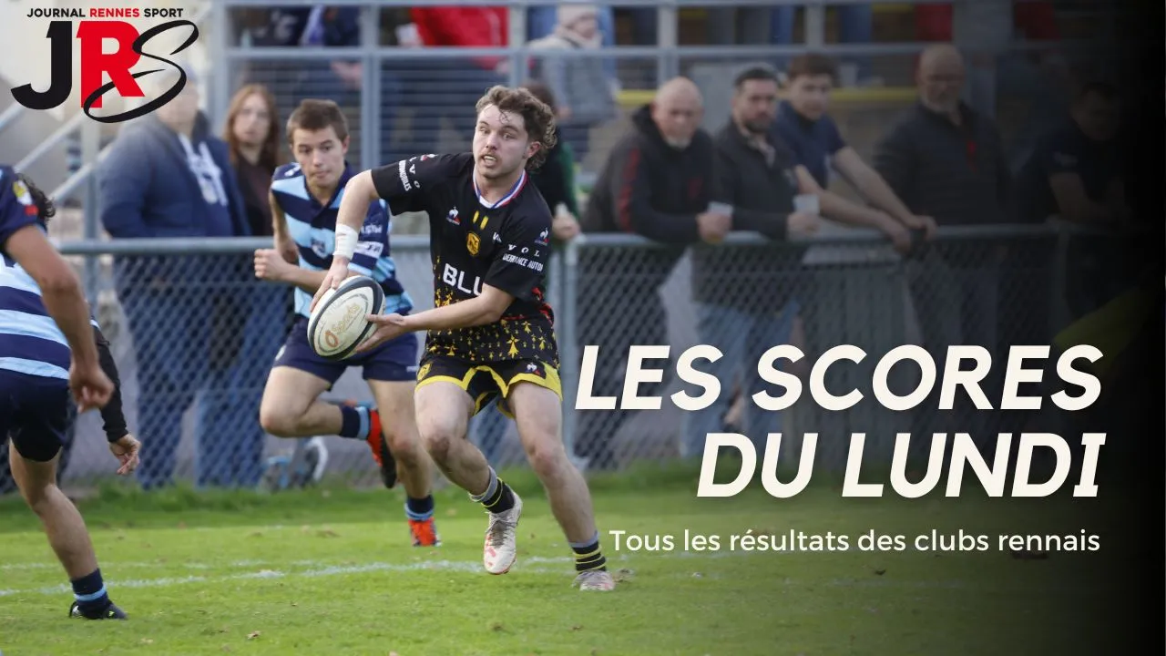 Les résultats du week-end pour les clubs rennais.