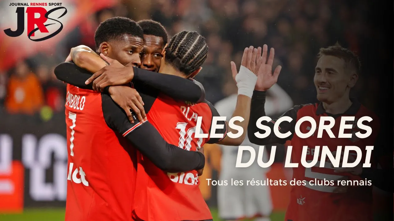 Les résultats du week-end pour les clubs rennais.