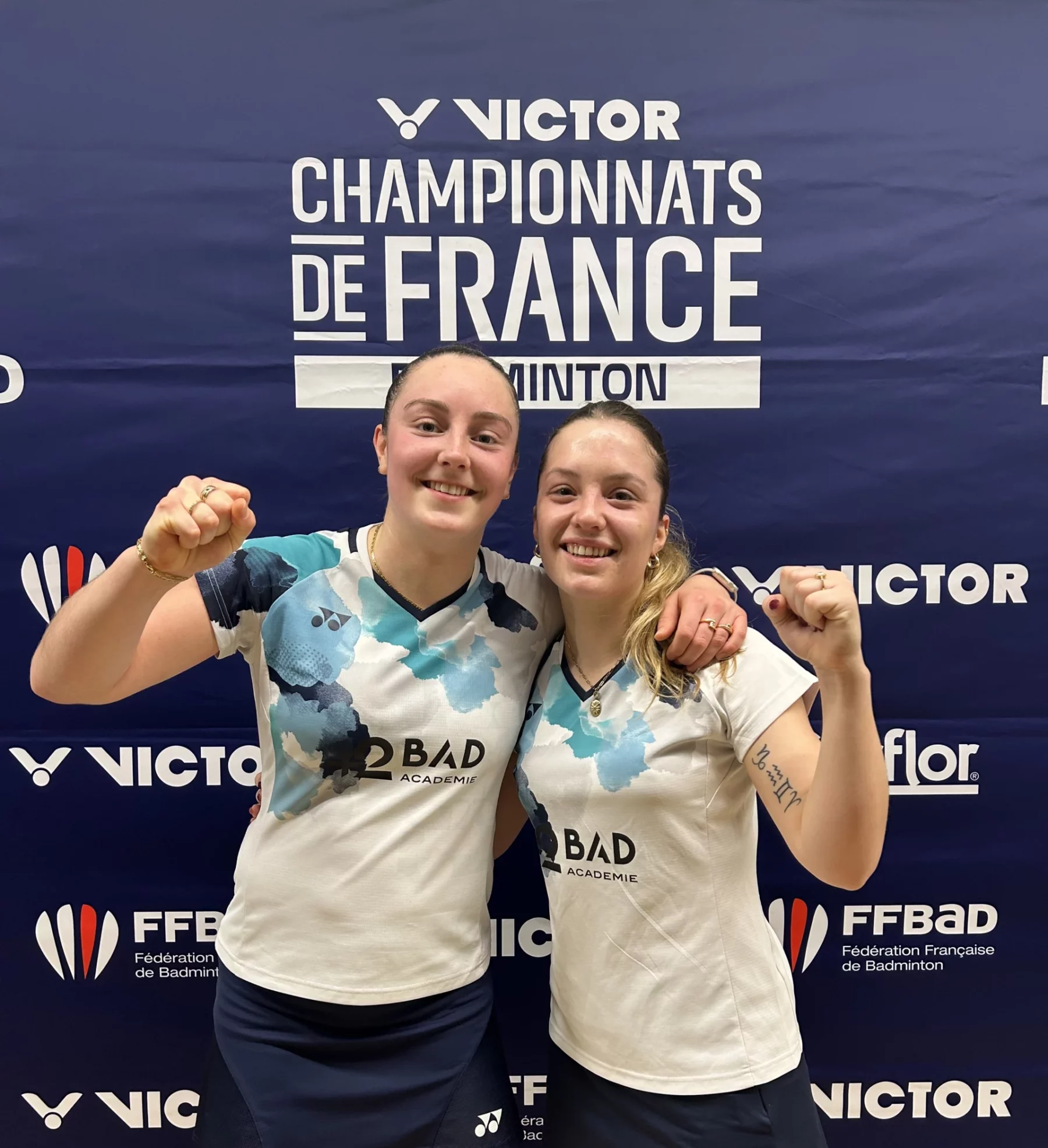 Herveline Crespel et Carla Dubois médaillées de bronze aux championnats de France