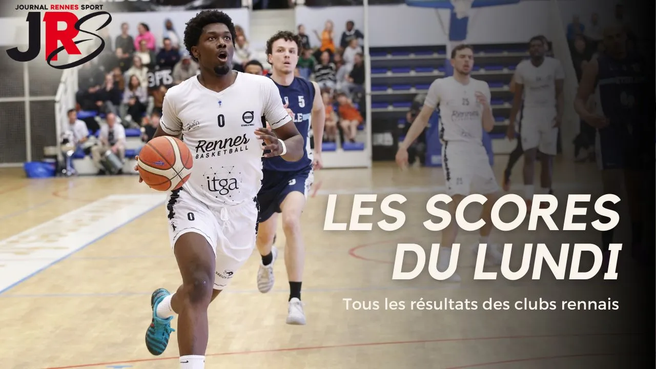 Les résultats du week-end pour les clubs rennais.