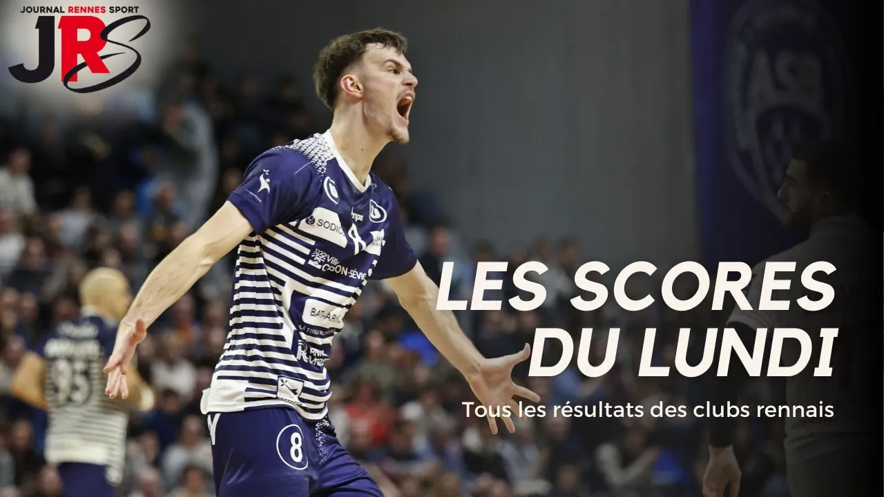 Les résultats du week-end pour les clubs rennais.