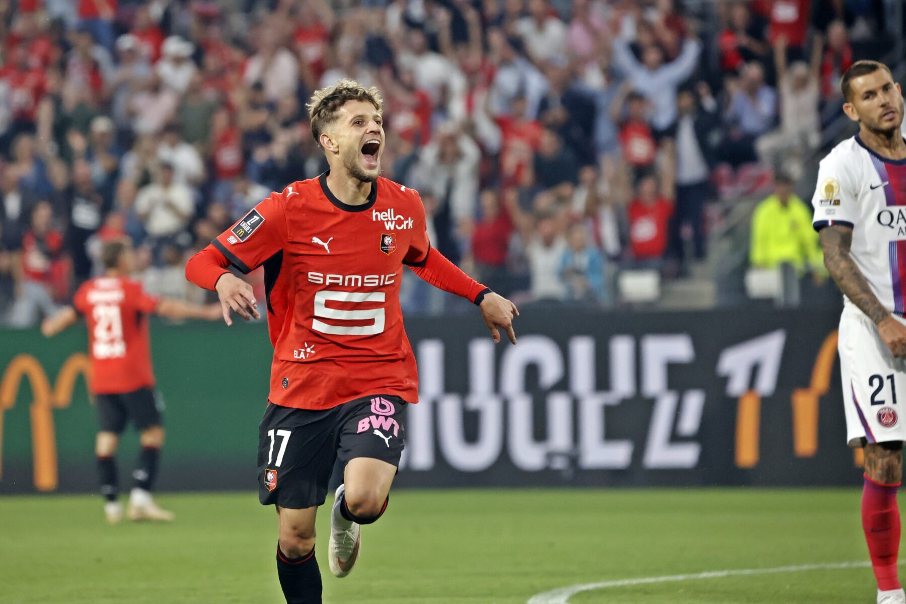 Szymanski avait ouvert la voie au Stade Rennais