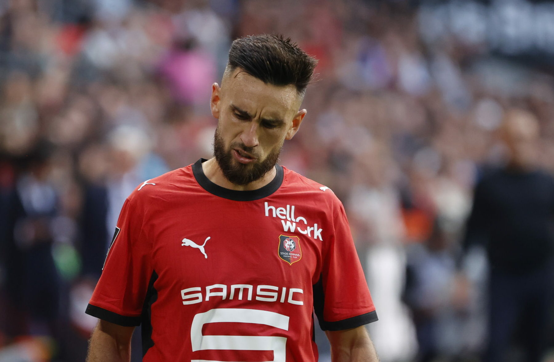 Première soirée sans pour Adrien Thomasson et Rennes à Lyon