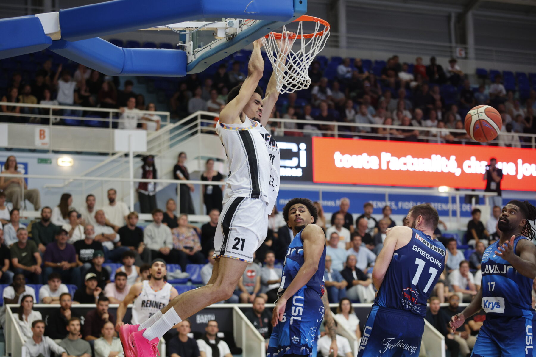 Match de haut vol pour l'URB face aux Sables