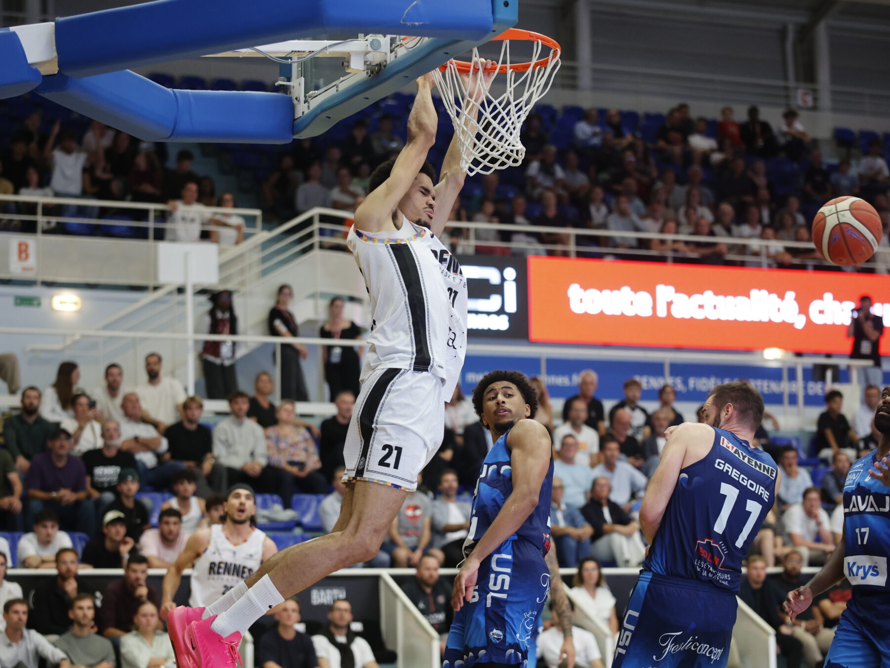 Match de haut vol pour l'URB face aux Sables